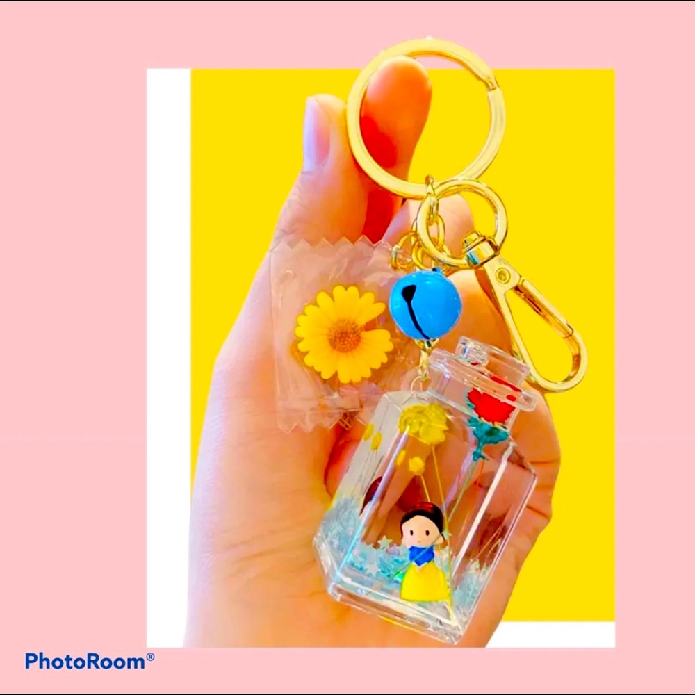 Snow White Acrylic Keychain